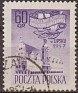 Poland 1957 Fair 60 GR Violet Scott 789. Polonia 789. Uploaded by susofe
